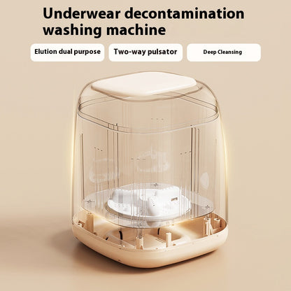 Semi-Automatic Small Underwear Washing Machine